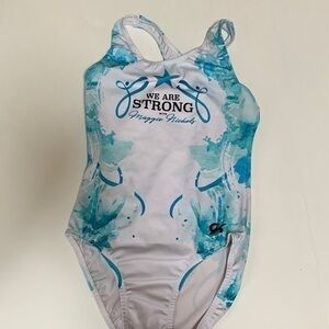 Gently used women’s adult medium sleeveless leotard.